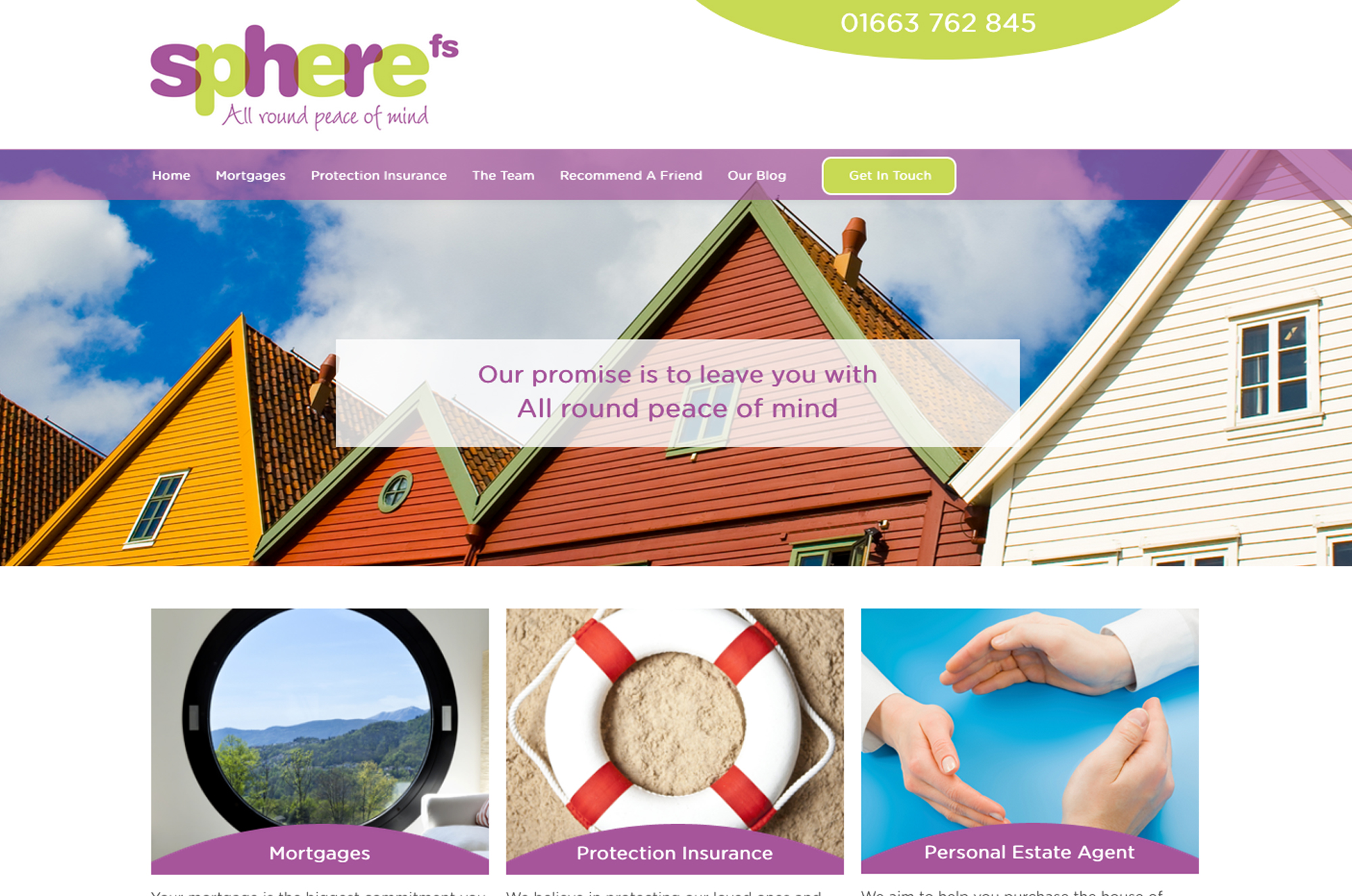 Responsive CMS Website | Mulberry Design Studio | Sphere